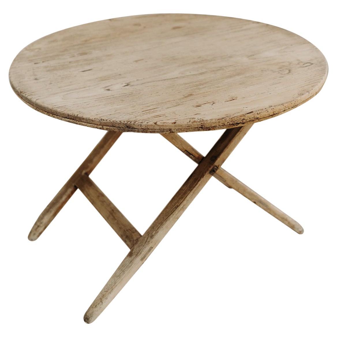 19th century French pinewood table ...
