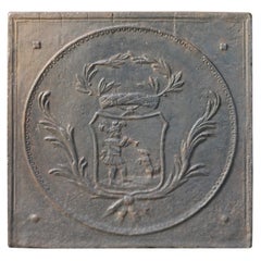 19th Century French 'Piper Dancing with Dog' Fireback