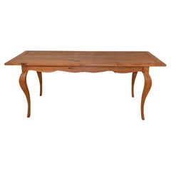 Table de ferme française du 19ème siècle