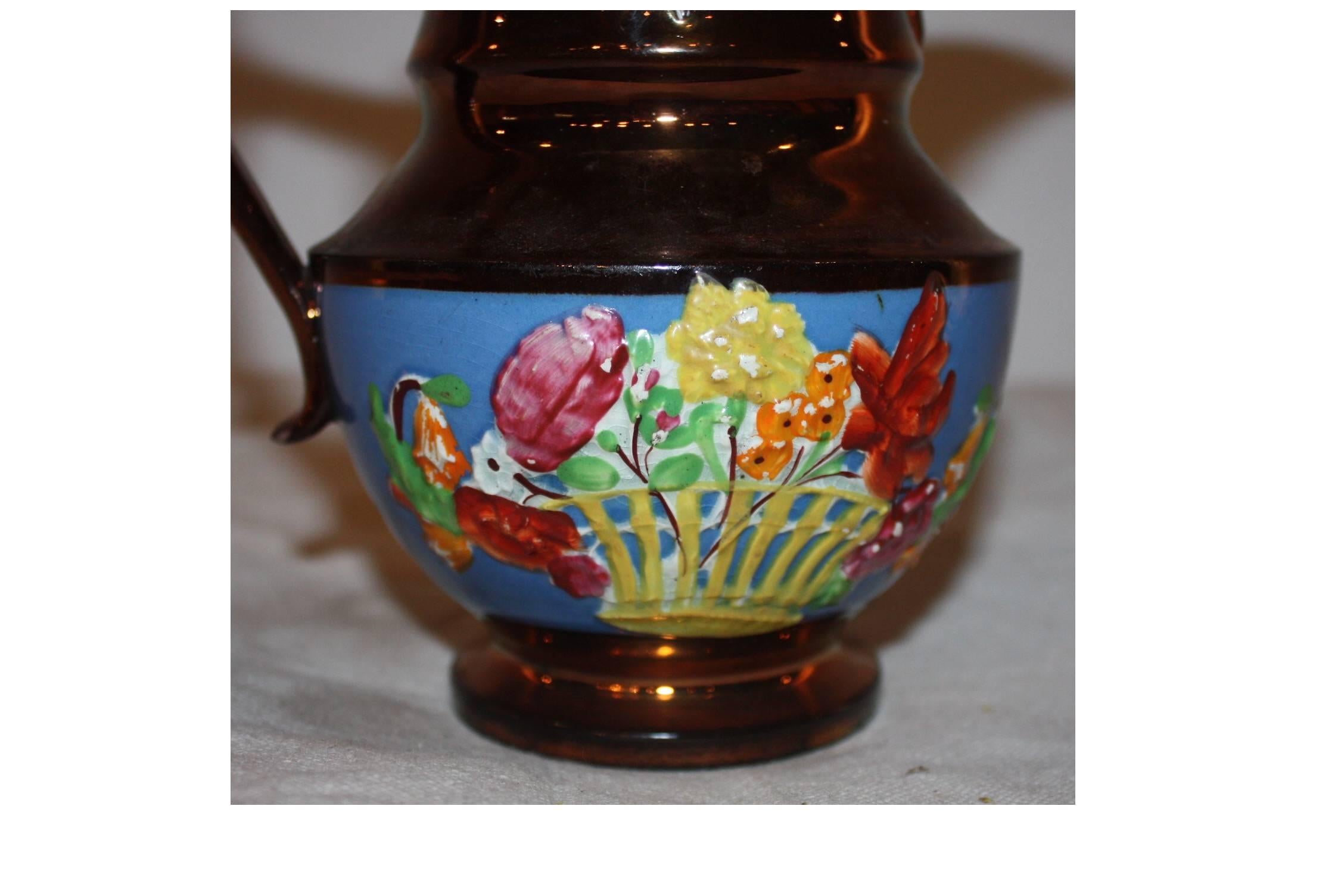 19th Century French Pitcher In Good Condition For Sale In Stockbridge, GA