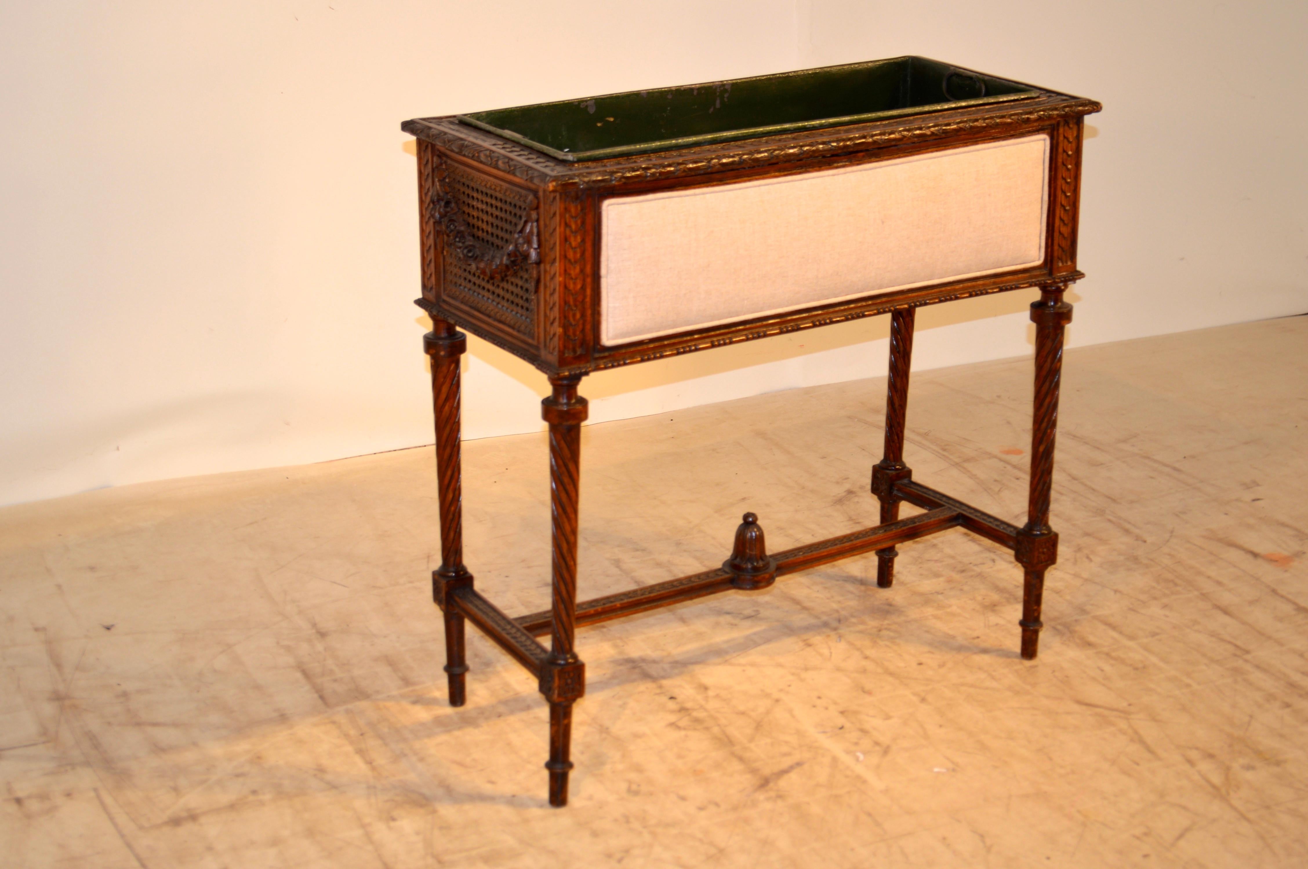 Regency 19th Century French Planter on Stand
