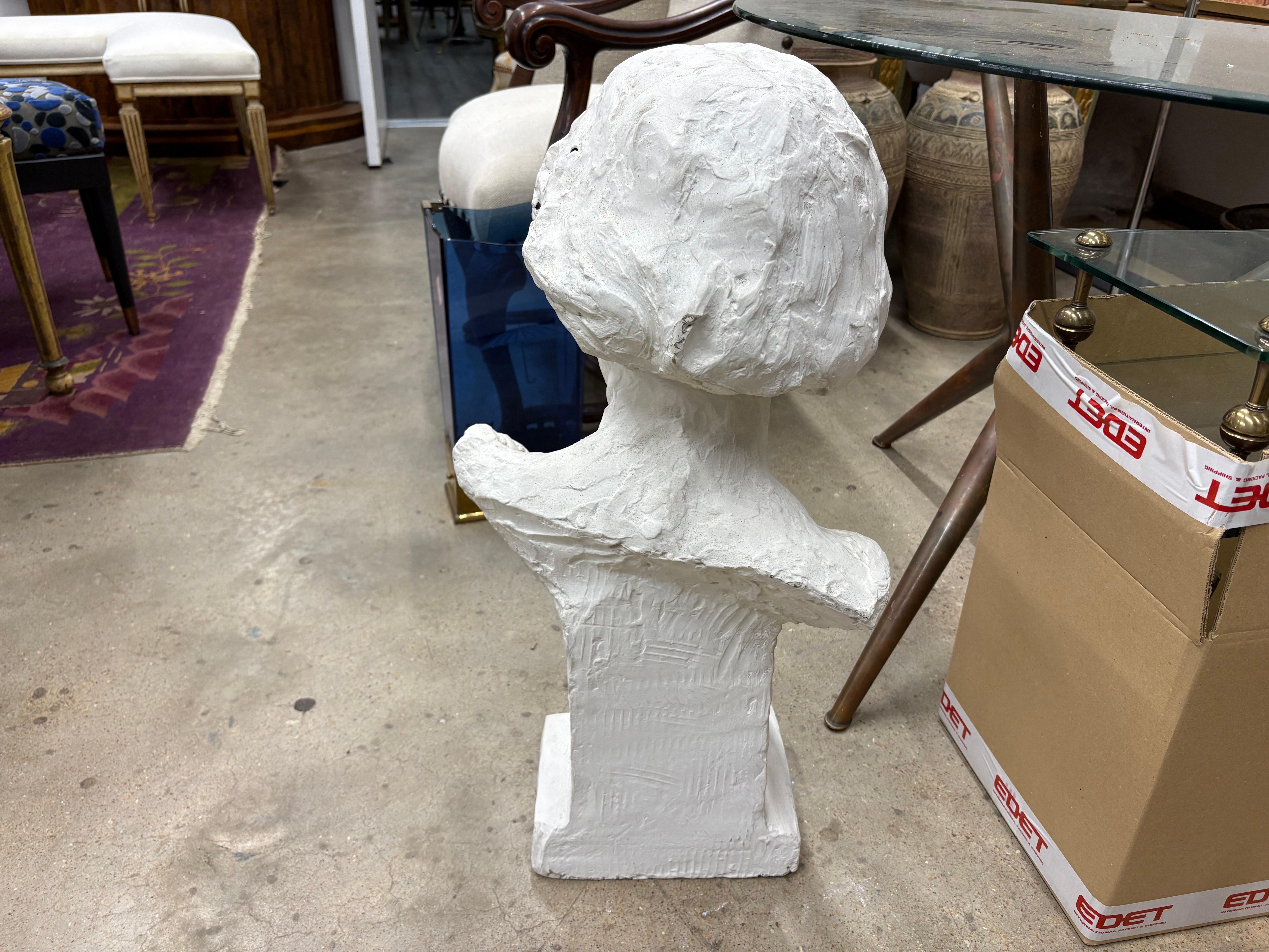 Busto francés de escayola del siglo XIX en venta 1