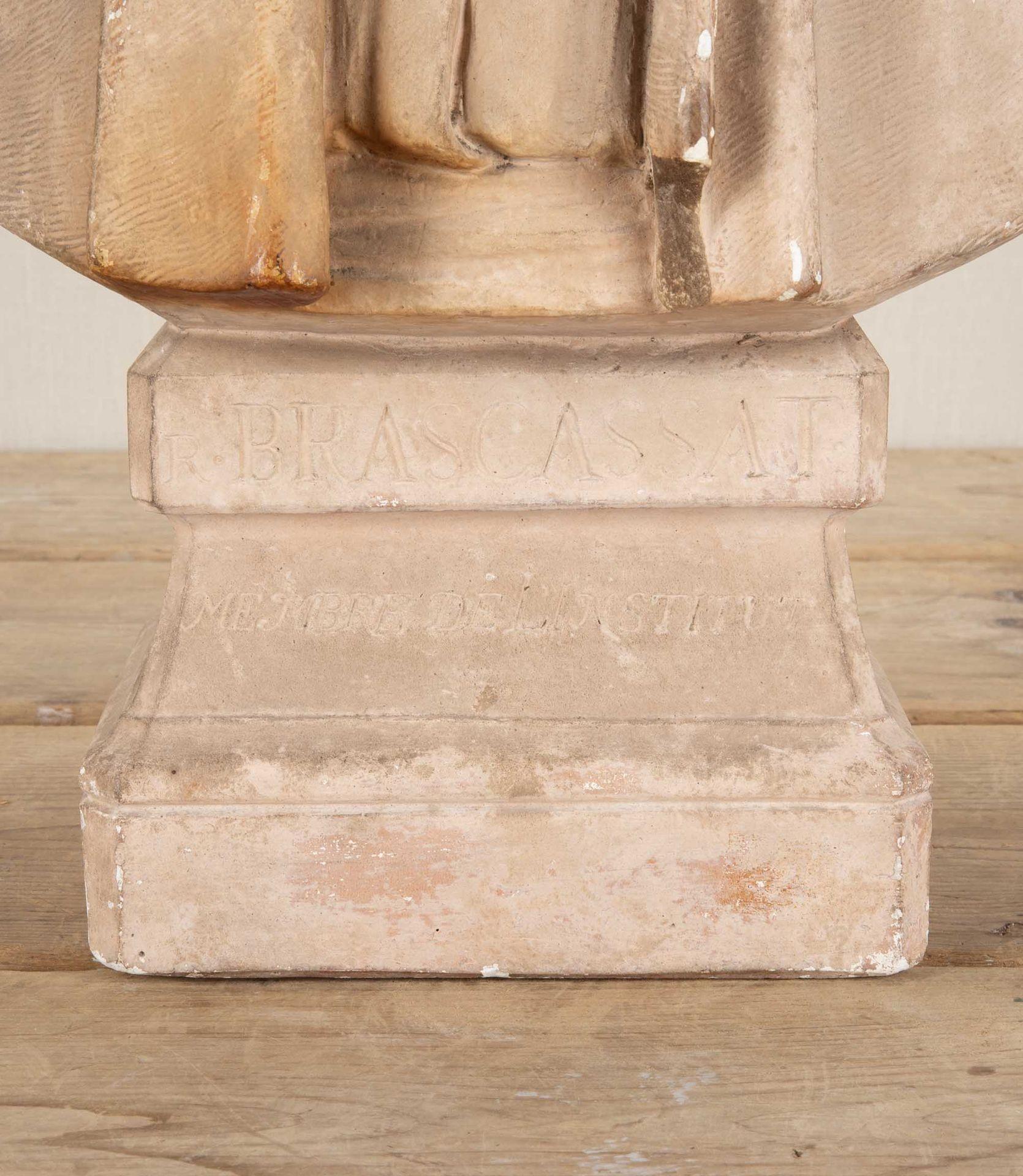 Busto ritratto in gesso francese del XIX secolo di Louis Desprez in vendita 4
