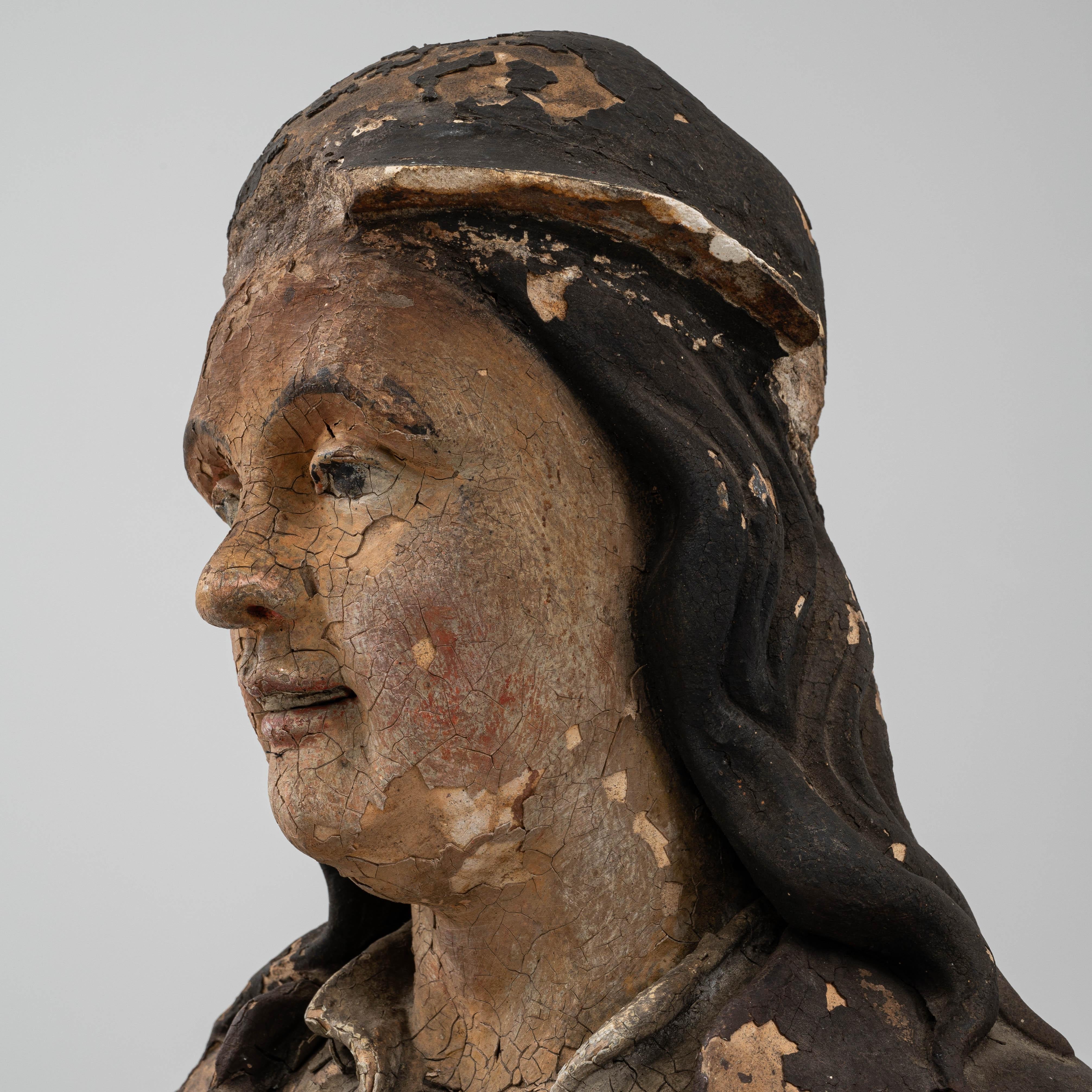 Escultura francesa de escayola del siglo XIX en venta 4
