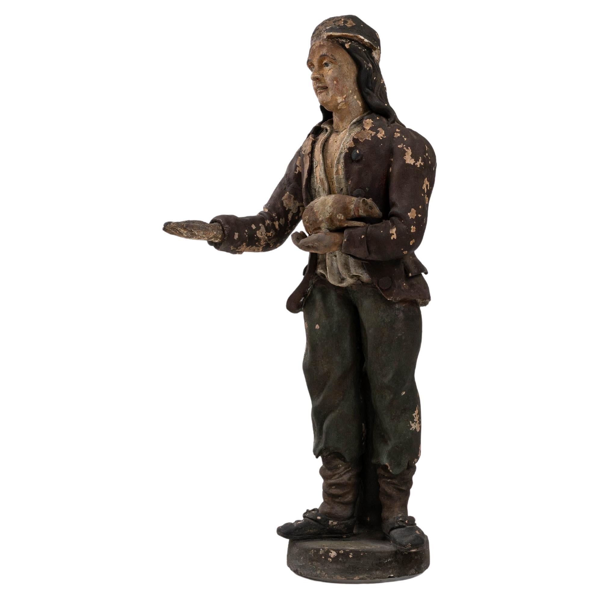 Escultura francesa de escayola del siglo XIX en venta