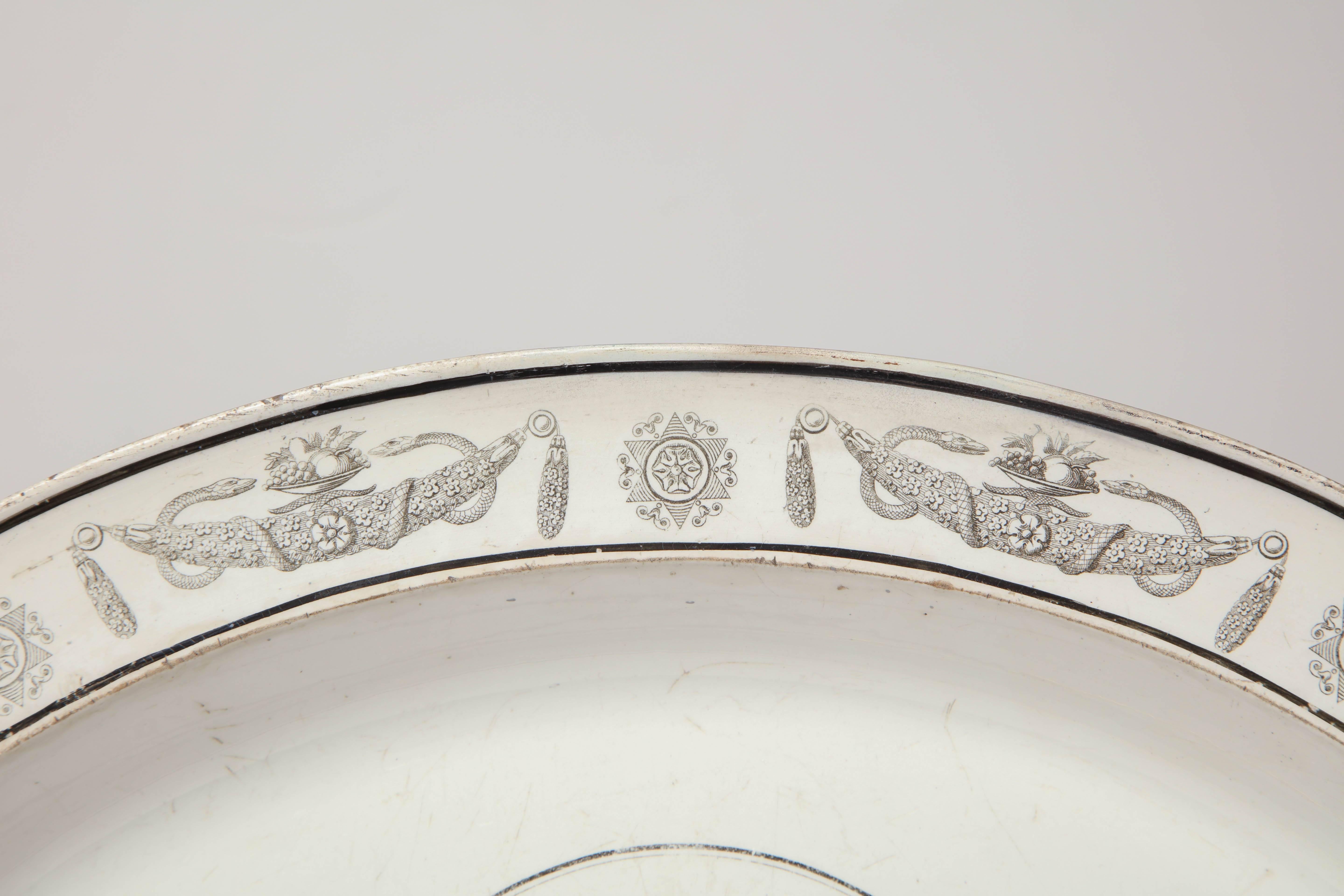 19th Century French Platter For Sale 2