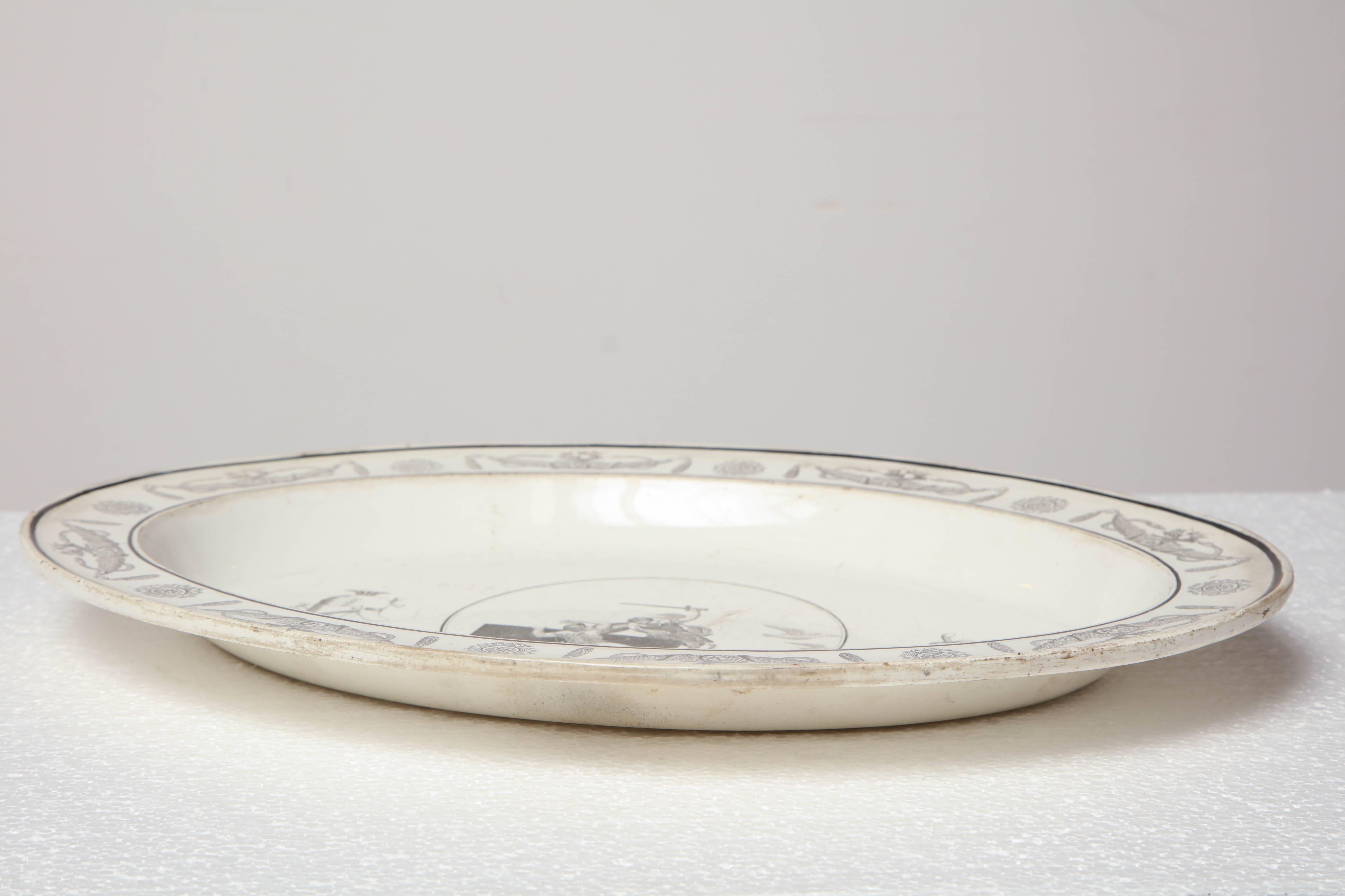 19th Century French Platter For Sale 4