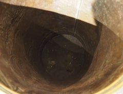 19th Century French Polished Brass Ceremonial Wine Harvest Hotte