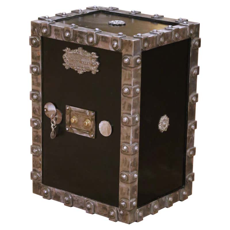 Old Rustic Keypad Safe Antique Reliable Safe and Lock Co. Floor Safe, Covington, KY C1890 For ...