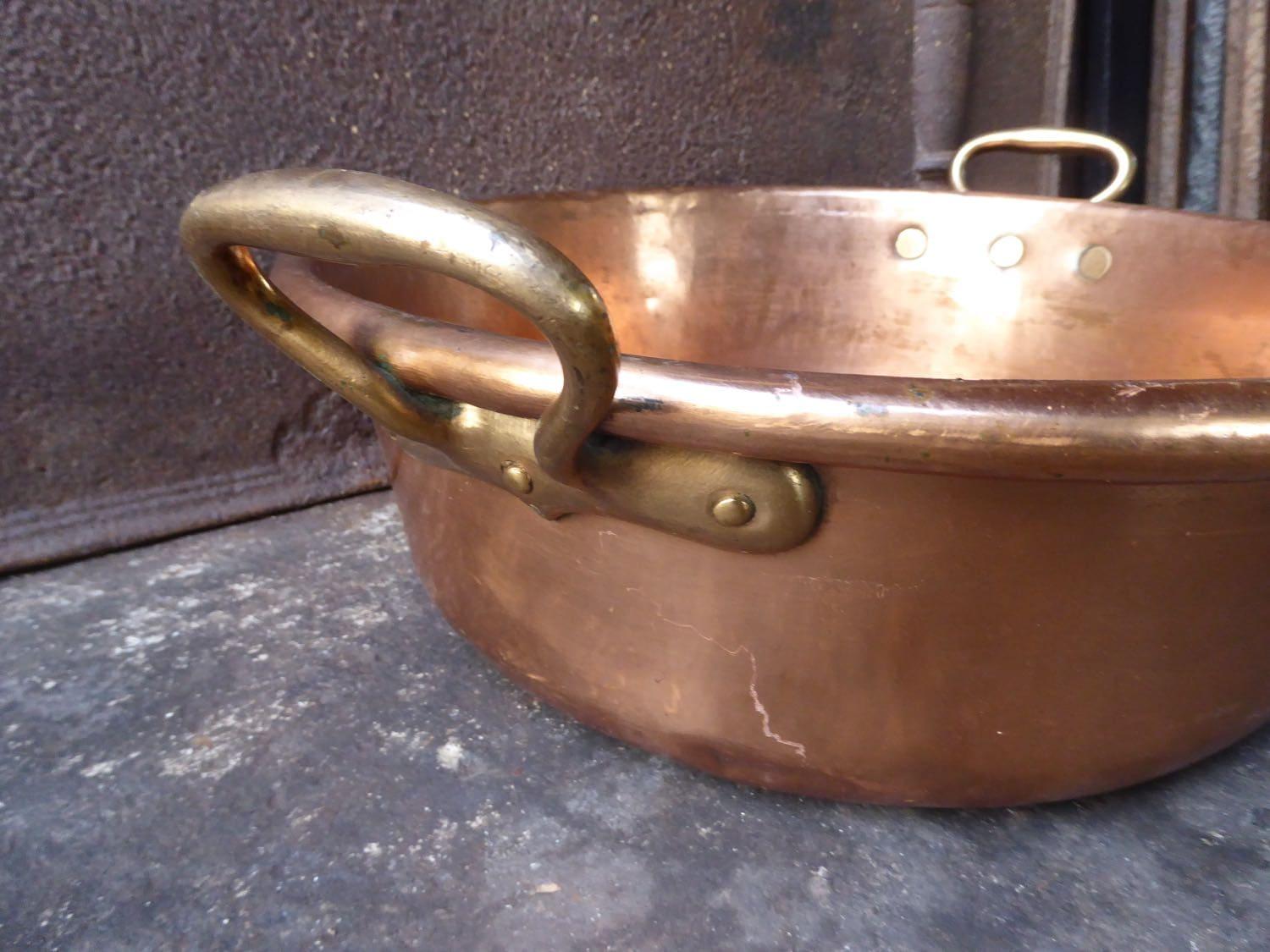 Olandese Cesto per legna da ardere in rame lucido del XIX secolo, epoca vittoriana in vendita