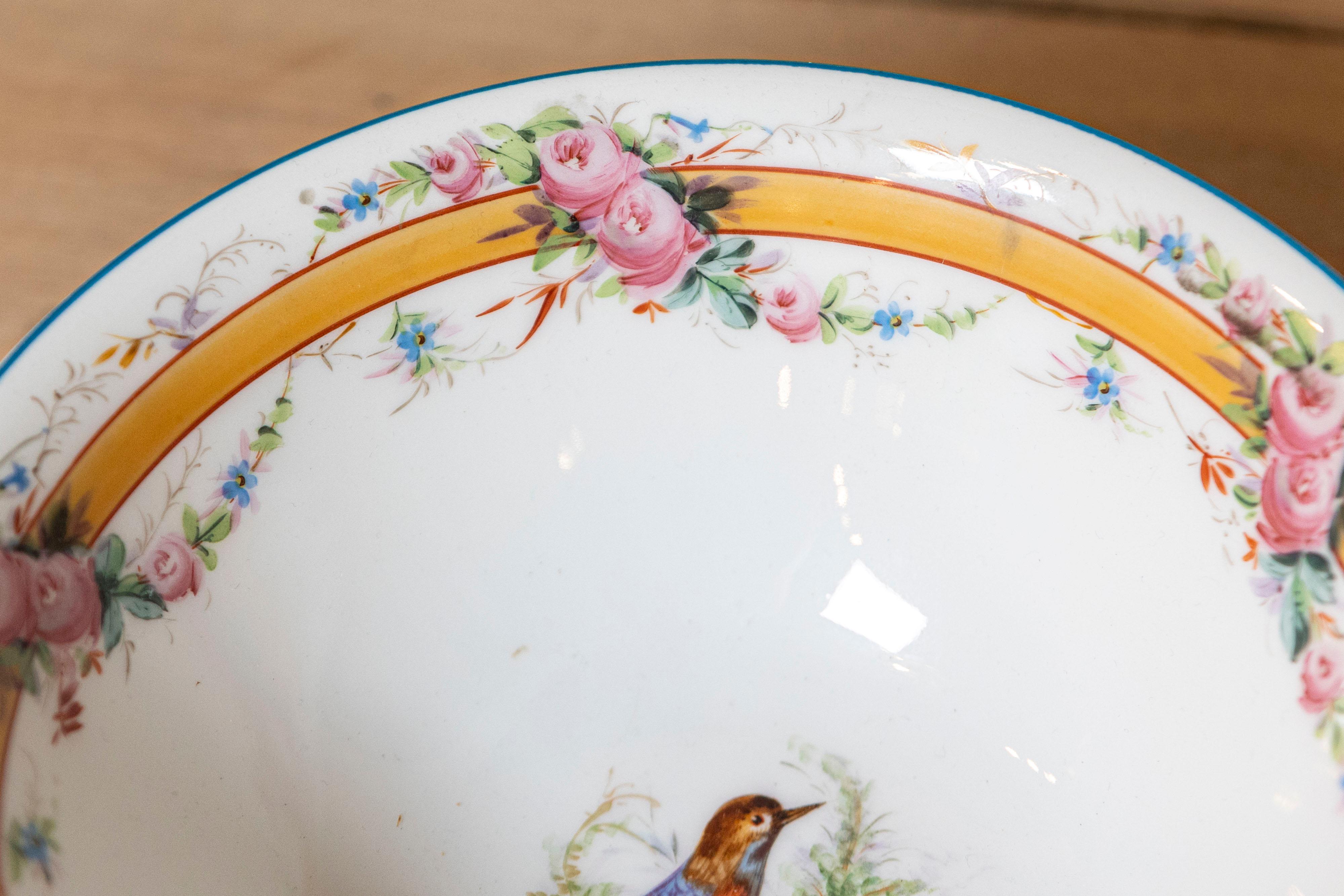 Rococo Revival 19th Century French Porcelain For Sale