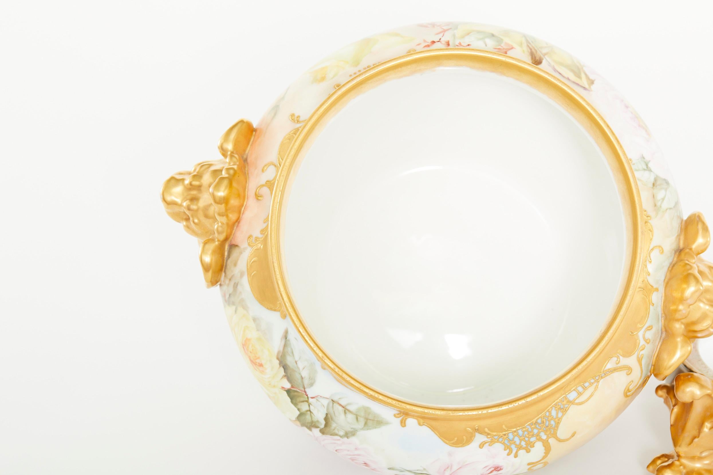19th Century French Porcelain Jardiniere / Cachepot 2