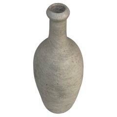 19th Century French Pottery Cider Bottle from Normandy