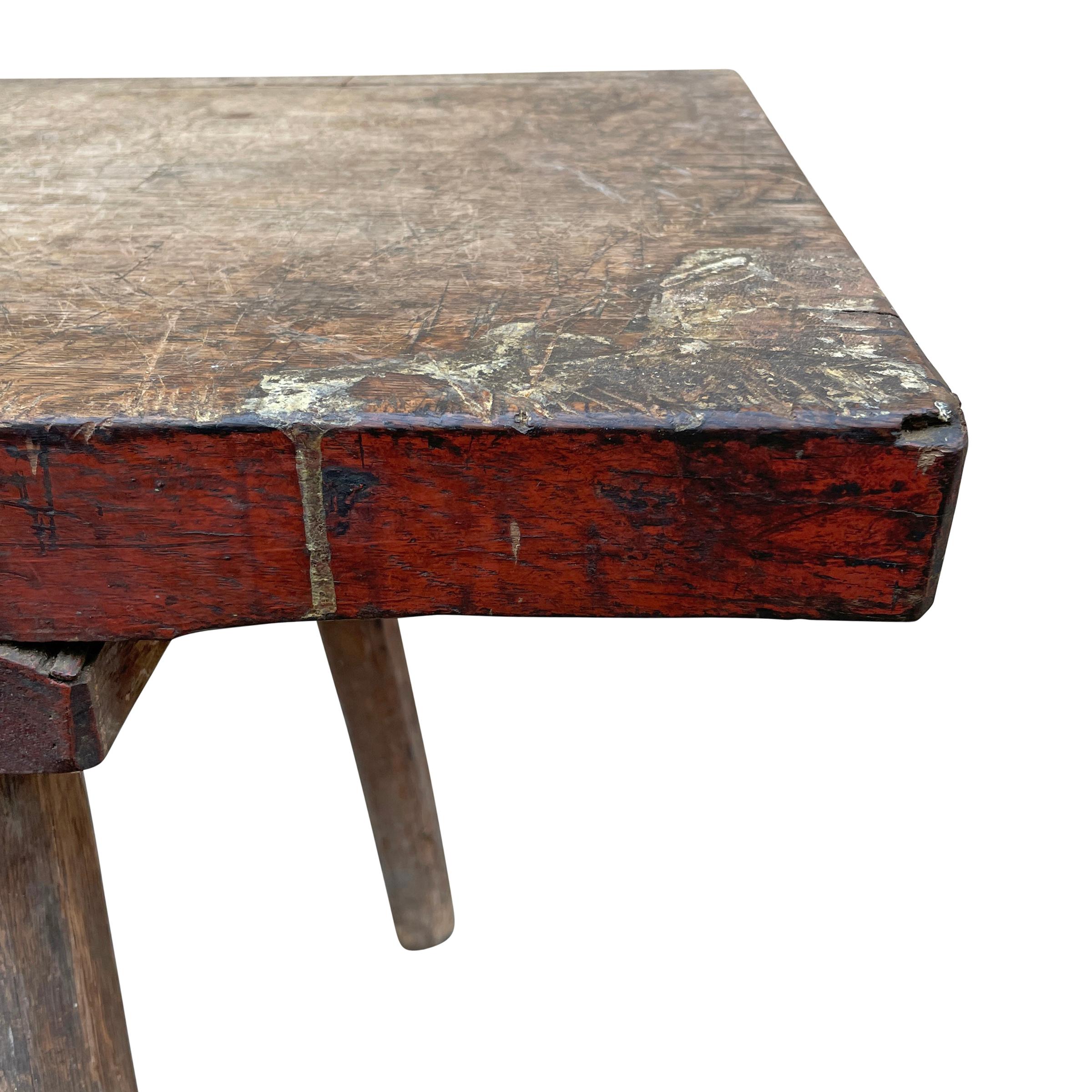 19th Century French Primitive Low Table For Sale 8