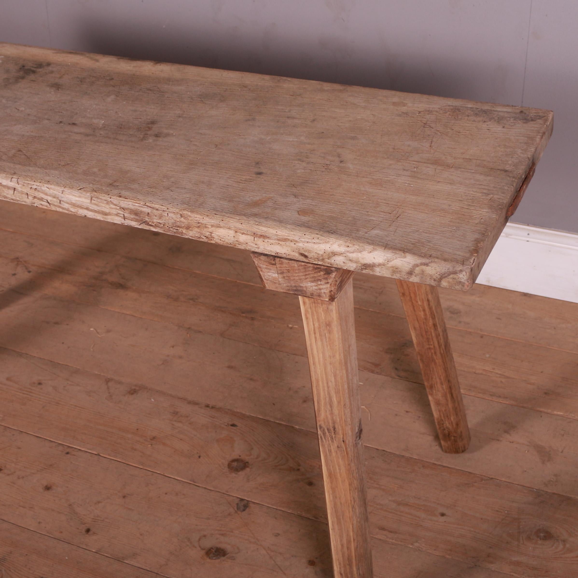 19th Century French Primitive Side Table 2