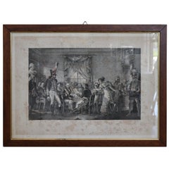 19th Century French Print Napoleon