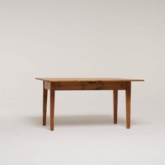 19th Century French Provencal Drop-Leaf Walnut Table - Antique Farmhouse Table