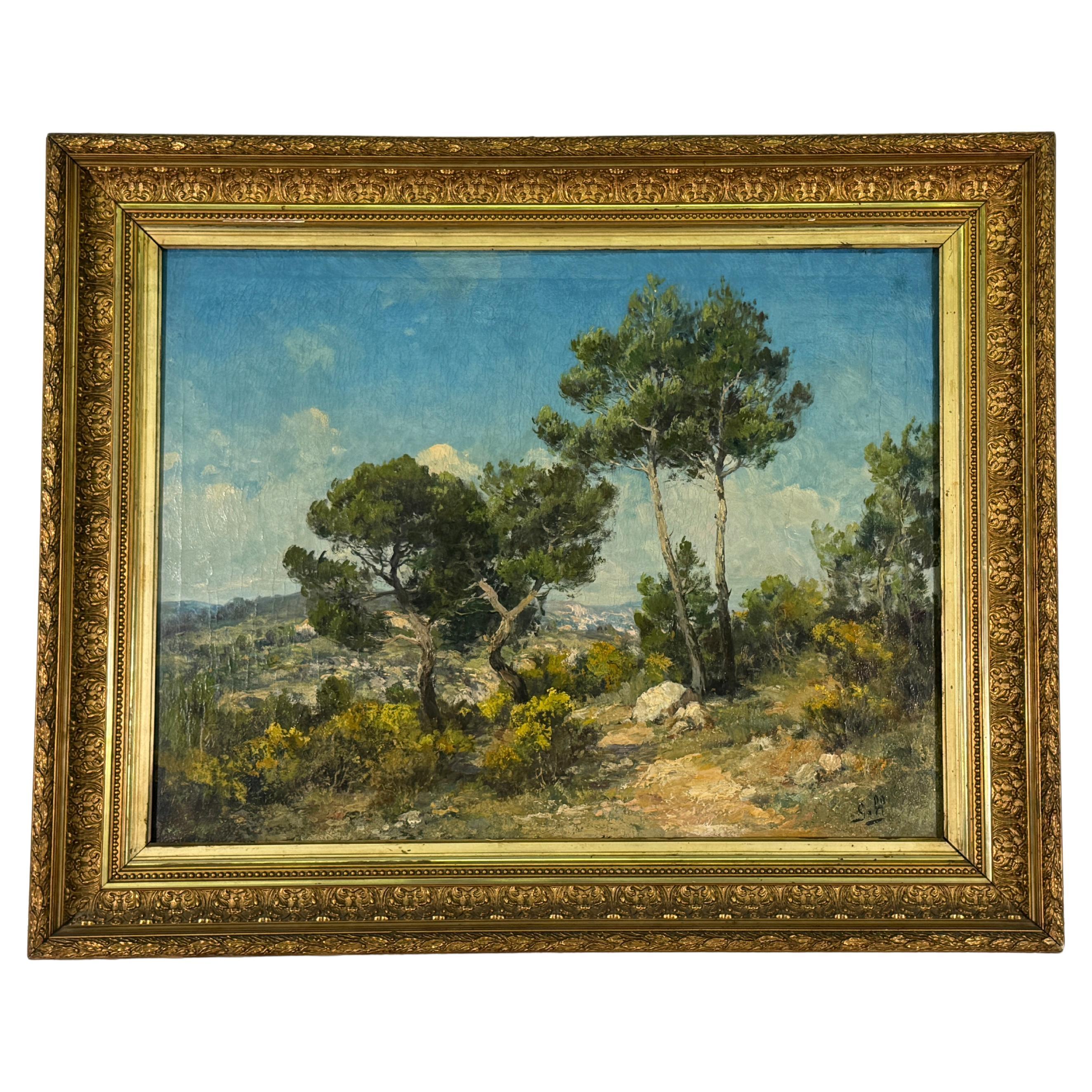 19th Century French Provencal Landscape