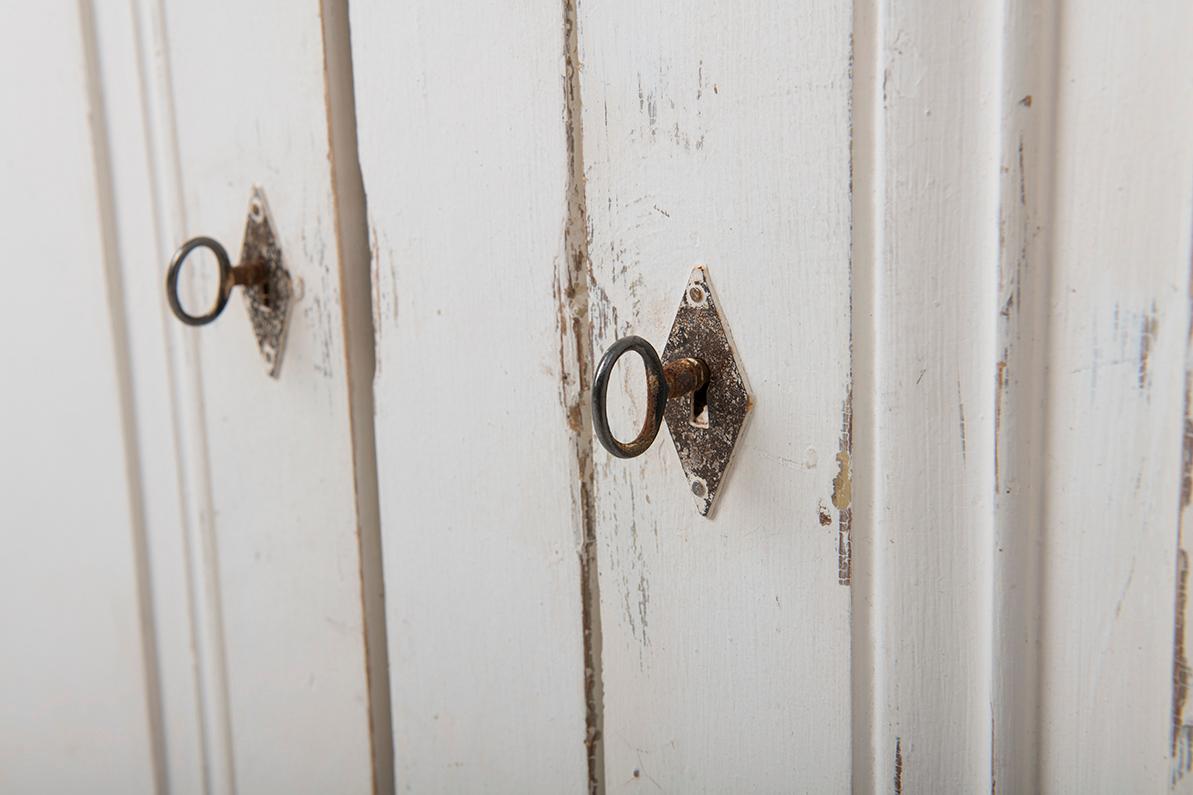 Wood 19th Century French Provençal Louis Philippe Style Enfilade in Aged Patina