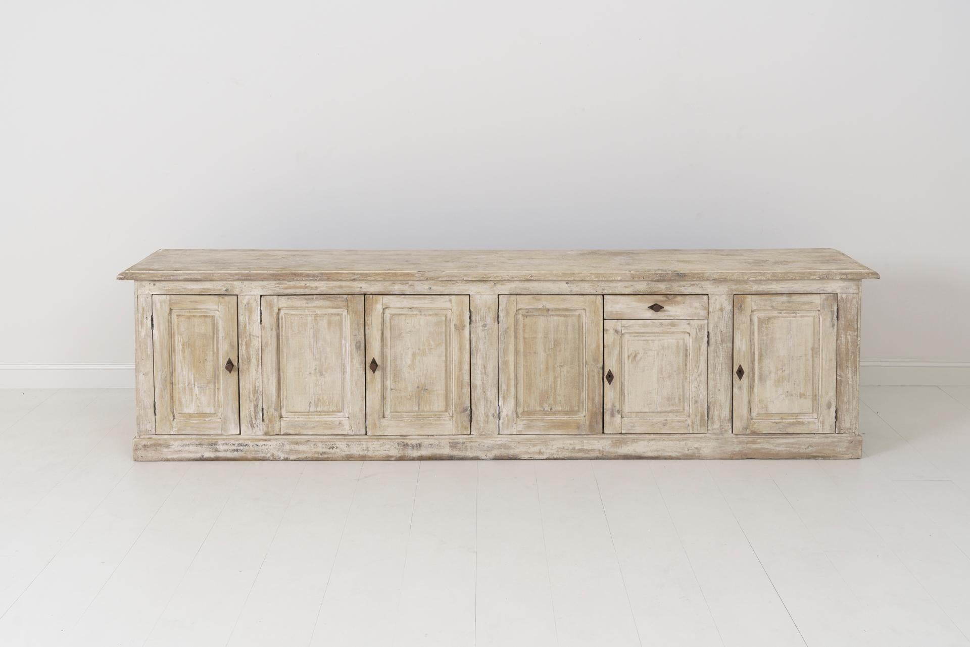 19th Century French Provençal Louis Philippe Style Enfilade in Original Patina 6