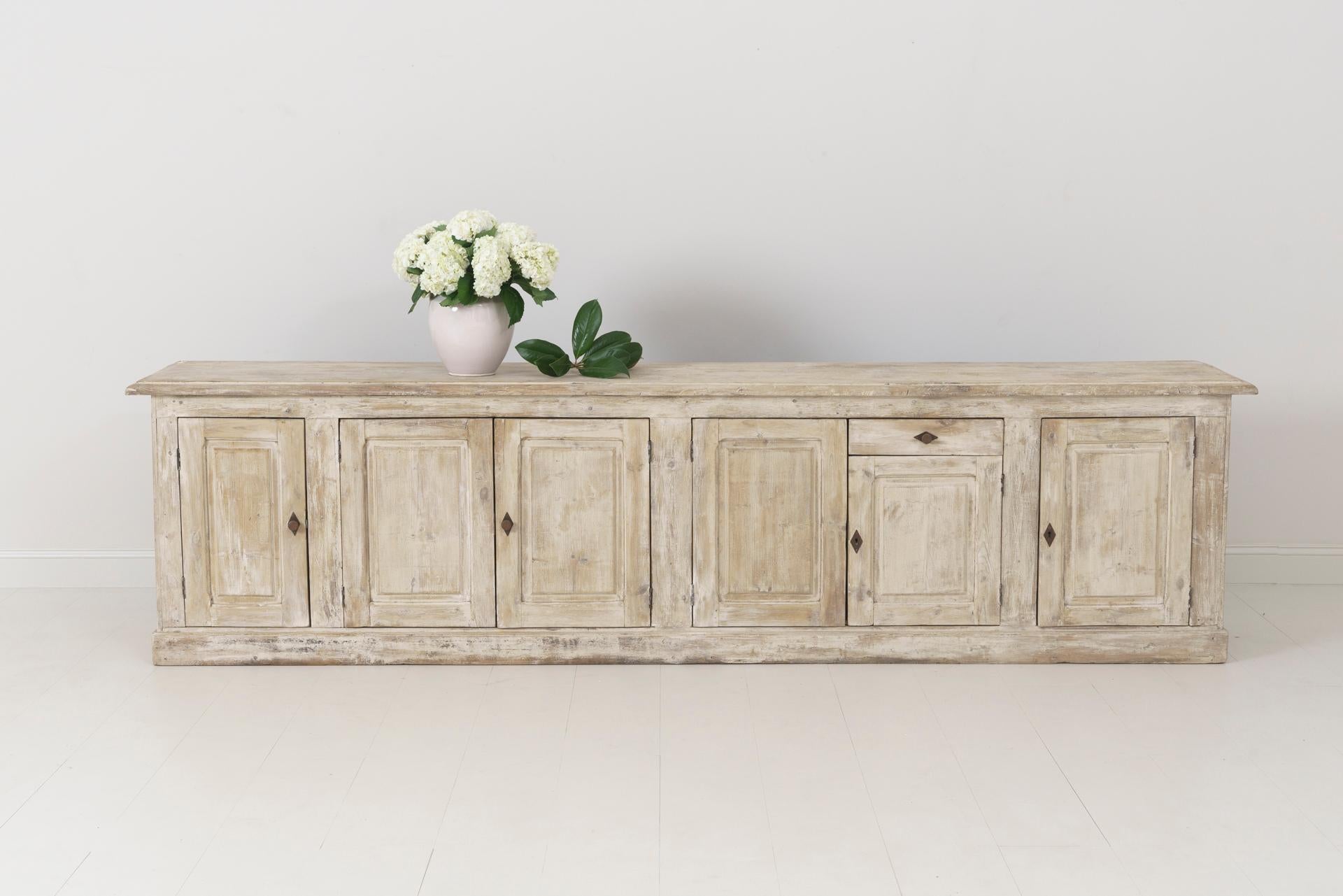 19th Century French Provençal Louis Philippe Style Enfilade in Original Patina 13