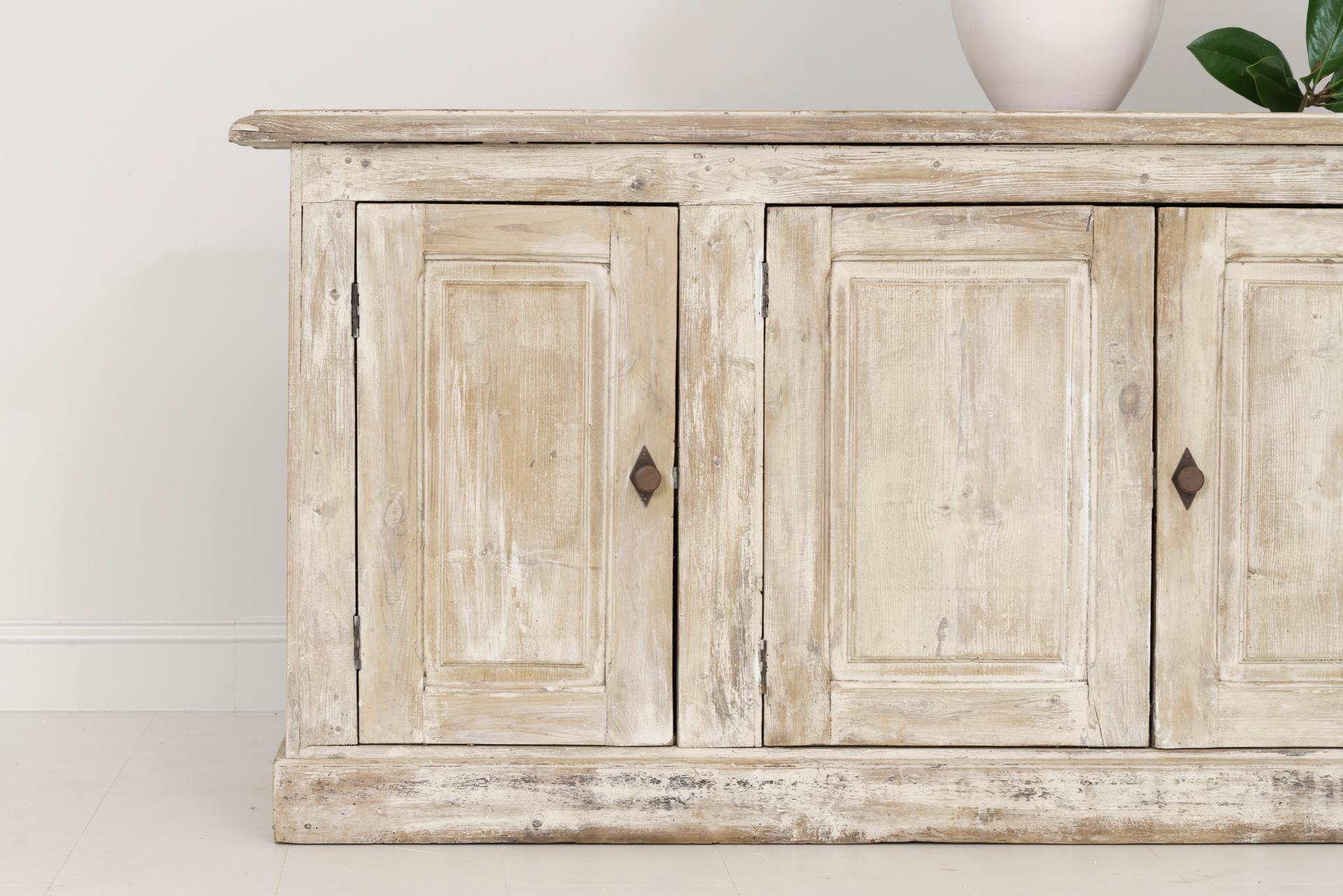 Hand-Crafted 19th Century French Provençal Louis Philippe Style Enfilade in Original Patina