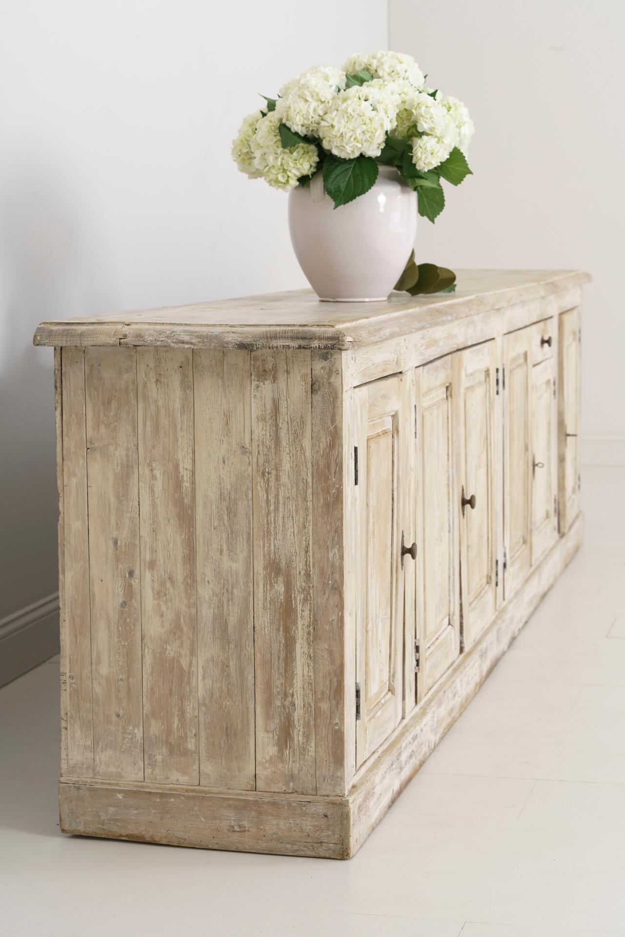 19th Century French Provençal Louis Philippe Style Enfilade in Original Patina 4