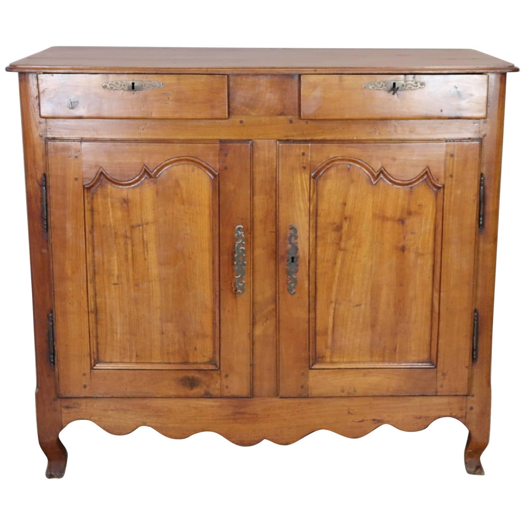 19th Century French Provencal Louis XV Style Cherry wood Sideboards