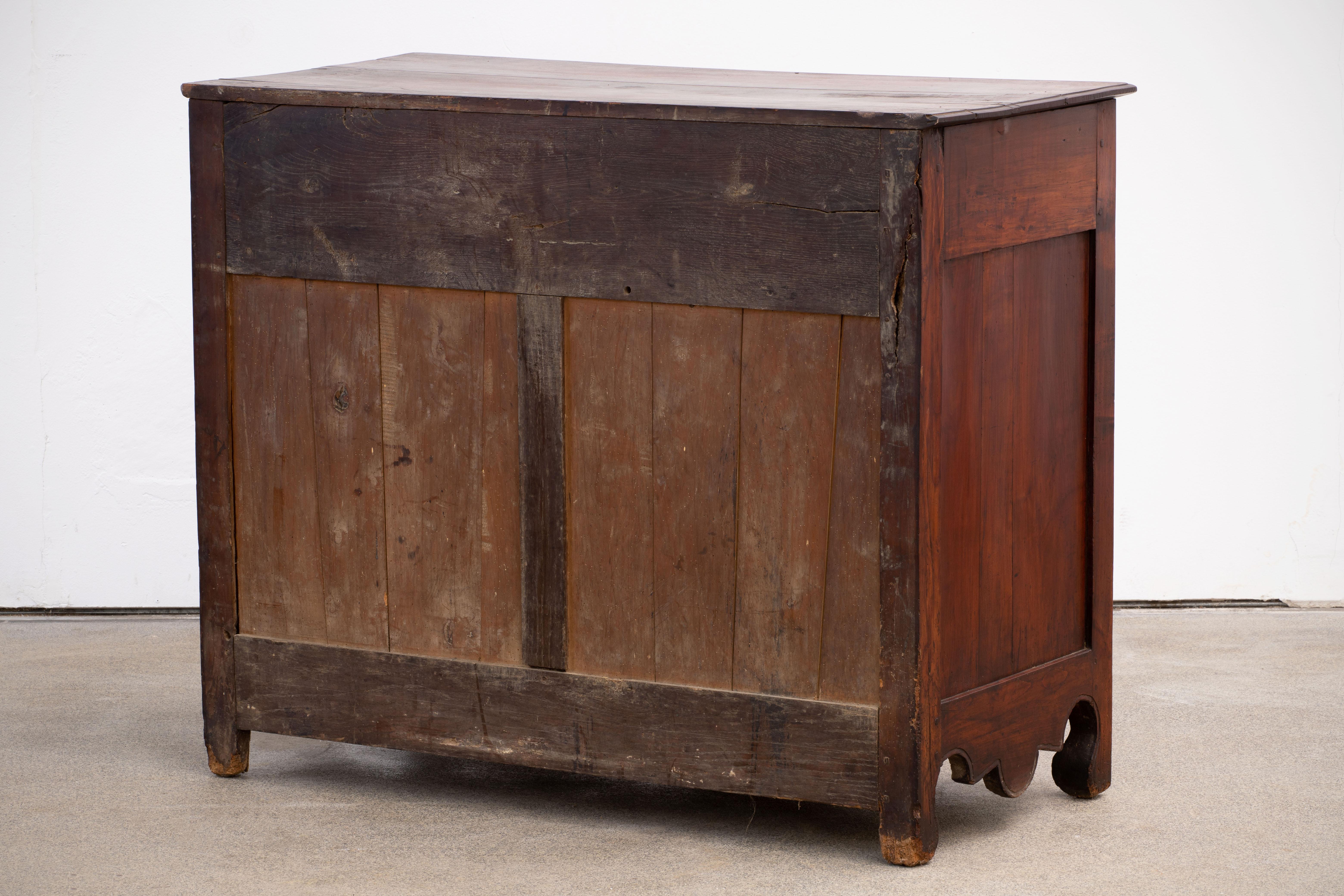 Armario buffet francés de roble provenzal del siglo XIX 11
