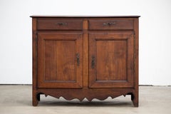 19th Century French Provencal Oak Buffet Cabinet