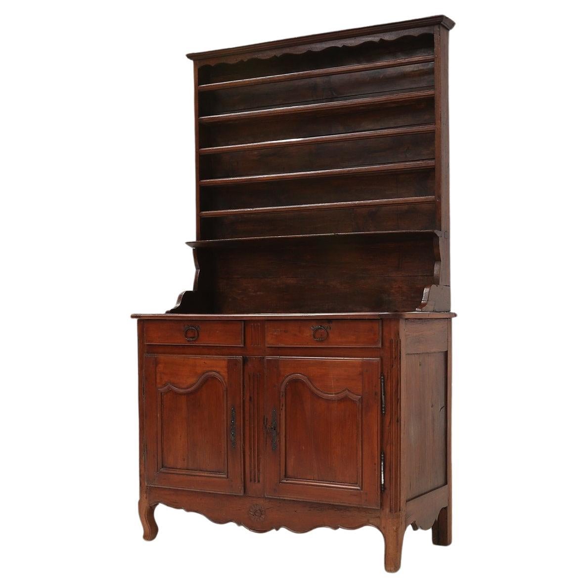 19th Century French Provencial walnut Cupboard, France