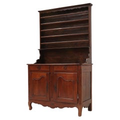 19th Century French Provencial walnut Cupboard, France