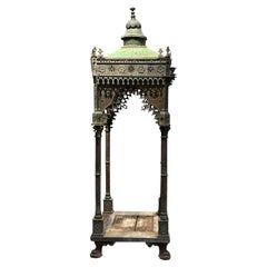 19th Century French Provincial Antique Monumental Copper Tabernacle
