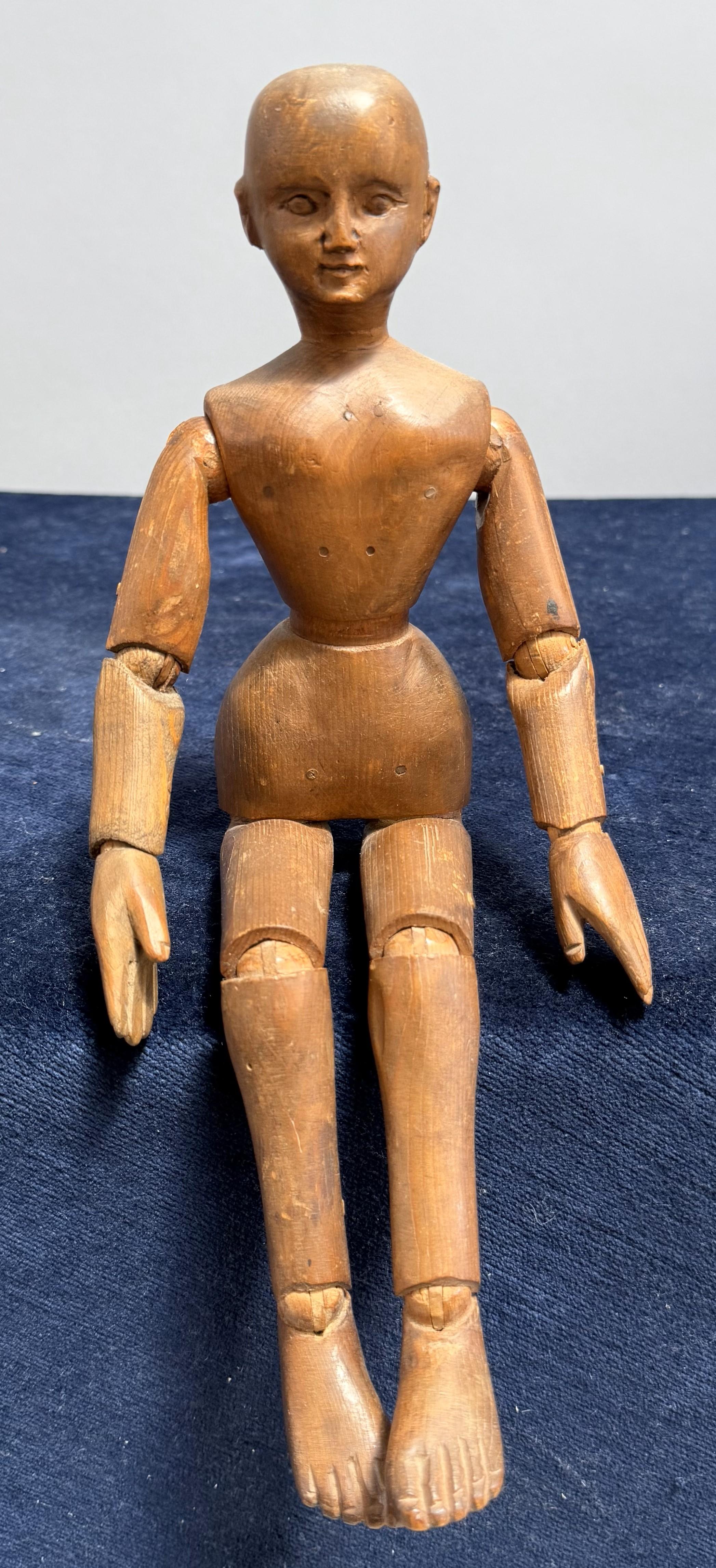 19th Century French Provincial Artist Mannequin In Good Condition For Sale In Middleburg, VA
