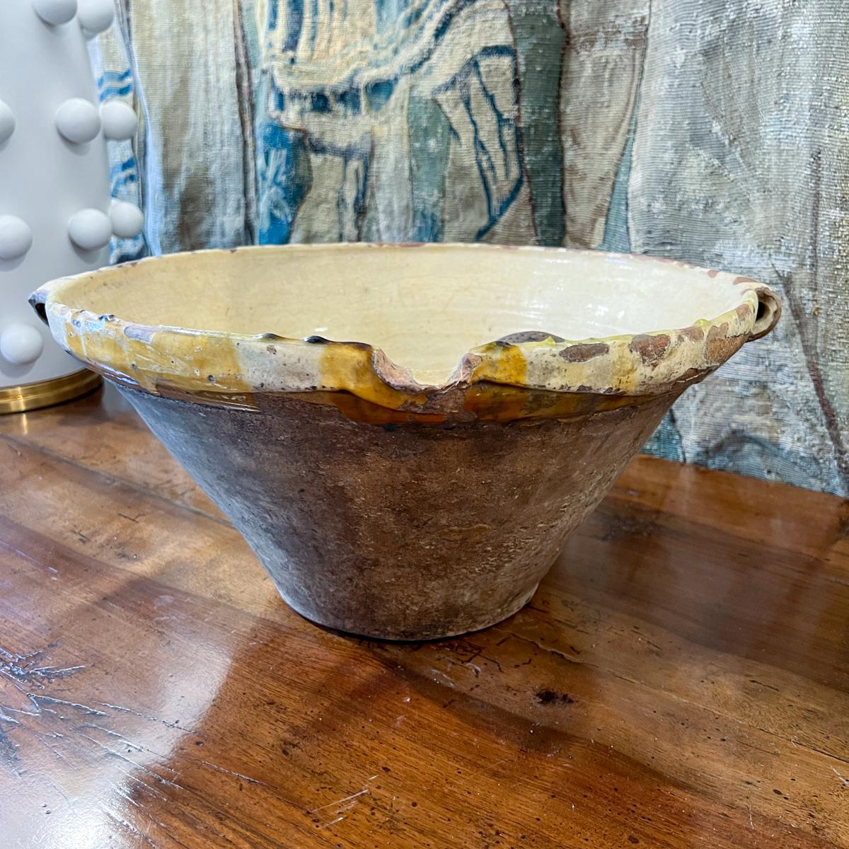 19th Century French Provincial Bowl For Sale 1