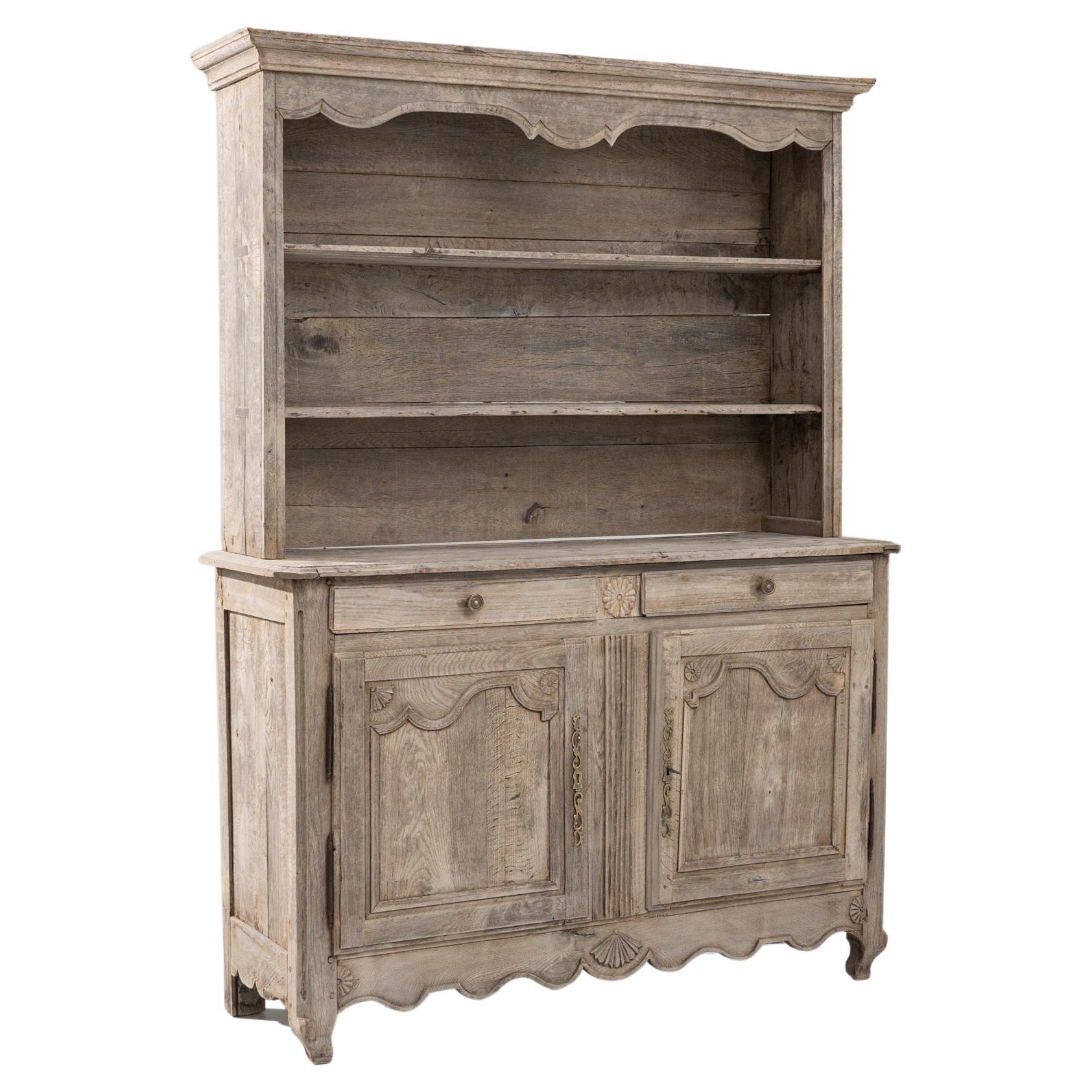 19th Century English Provincial Openfront Cupboard at 1stDibs
