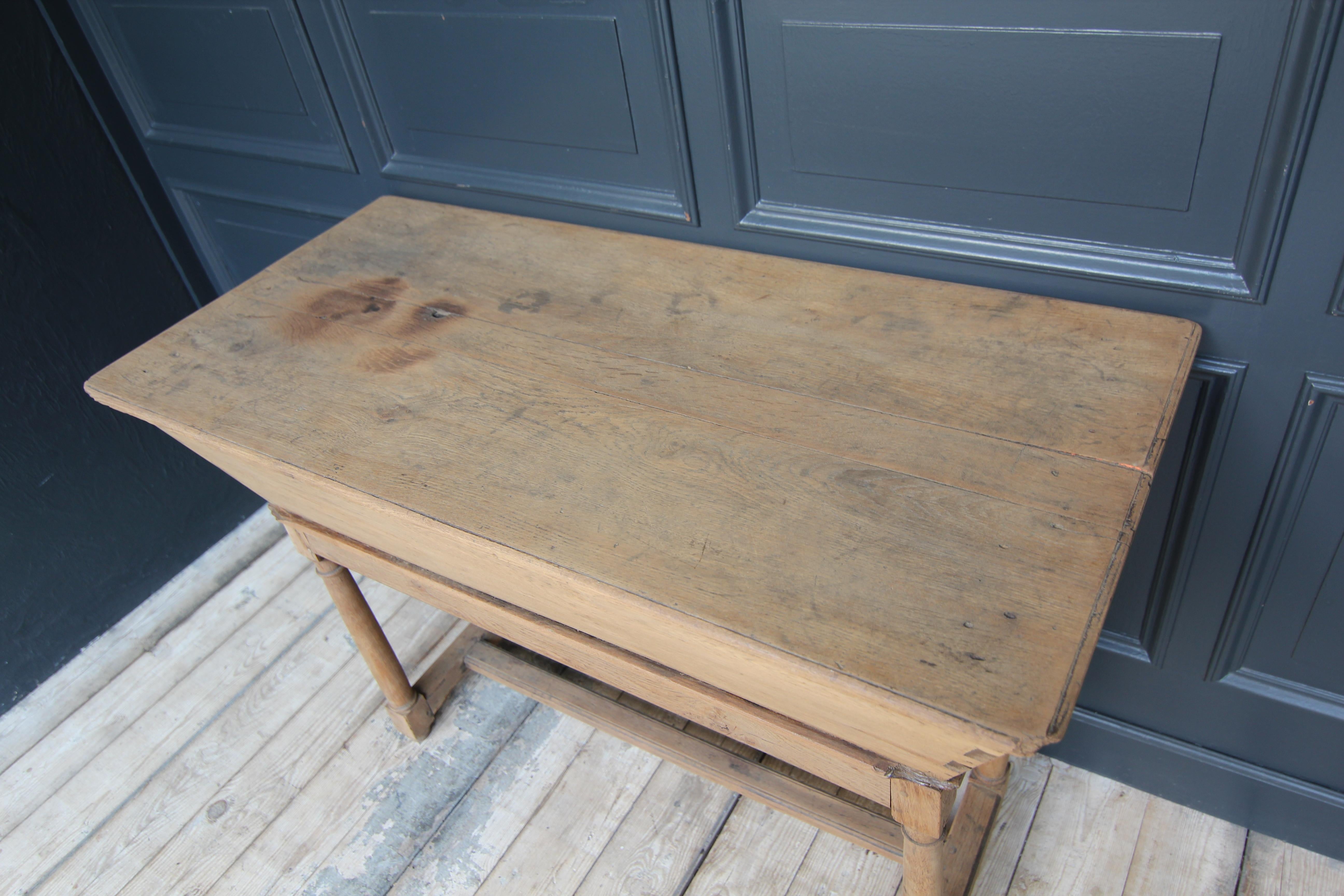 19th Century French Provincial Dough Trough Table 3