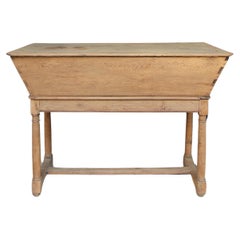 Antique 19th Century French Provincial Dough Trough Table