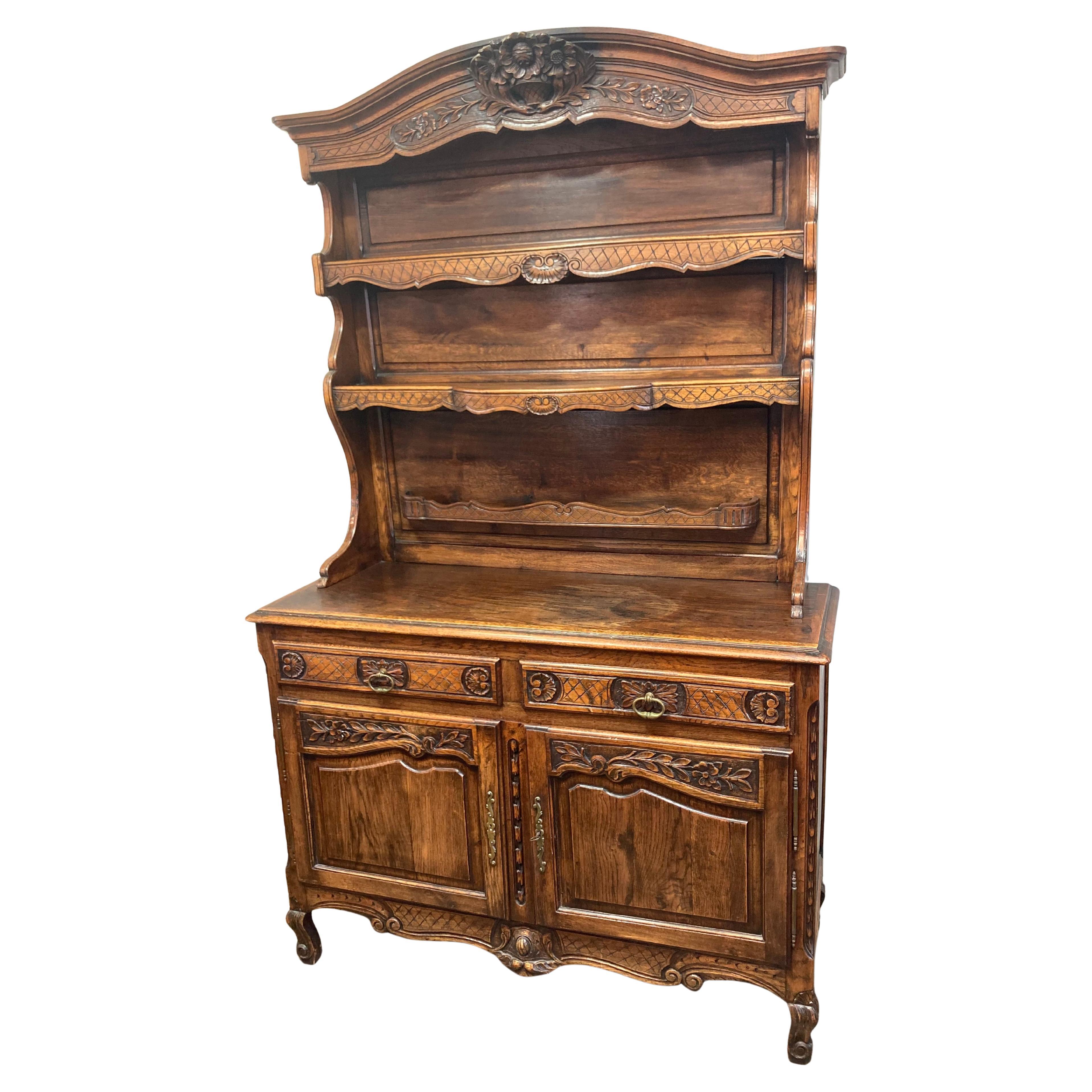 What is a dining room hutch?