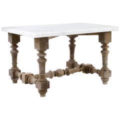 19th Century French Provincial Marble Plinth
