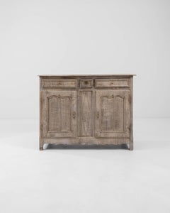 19th Century French Provincial Oak Buffet
