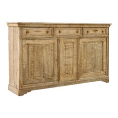 19th Century French Provincial Oak Buffet