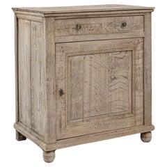 19th Century French Provincial Oak Buffet