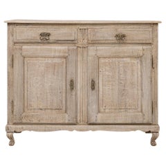 19th Century French Provincial Oak Buffet