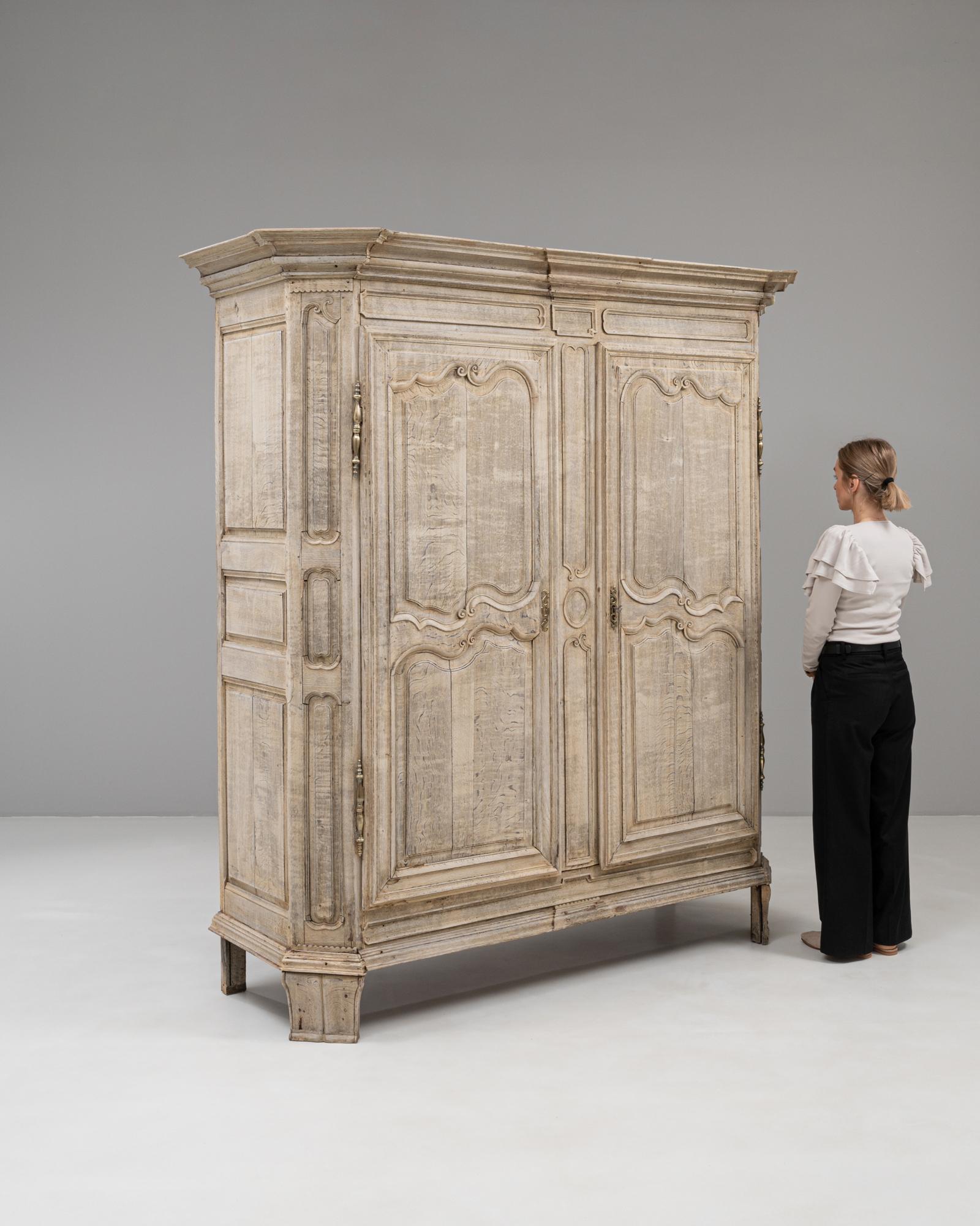 Armadio provinciale francese del XIX secolo in Oak in vendita 1