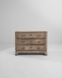 19th Century French Provincial Oak Chest of Drawers