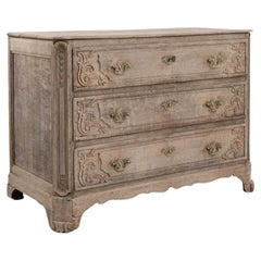 19th Century French Provincial Oak Chest of Drawers