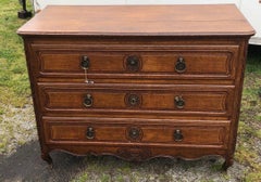 19th Century French Provincial Oak Commode