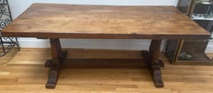 19th Century French Provincial Trestle Table