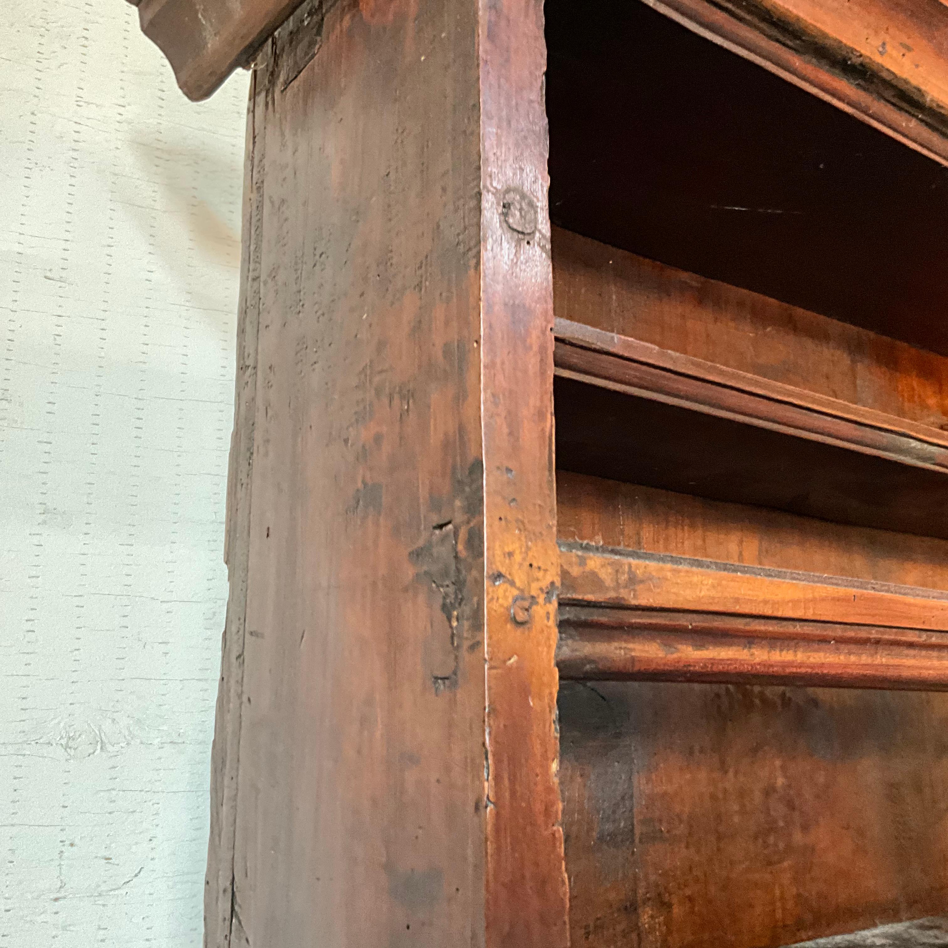 19th Century French Provincial Walnut Hutch For Sale 7